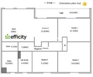  Appartement � vendre 5 pi�ces 100 m�