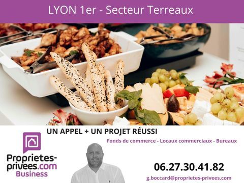 69001 LYON - Cession de bail , Local  petite restauration 27 m&sup2; 29000 69001 Lyon