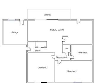  Maison � vendre 3 pi�ces 70 m�