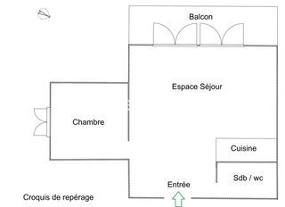  Appartement � vendre 2 pi�ces 50 m�