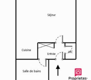  Appartement � vendre 1 pi�ce 33 m�