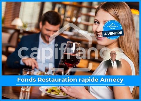 Fonds de commerce restauration rapide secteur ANNECY (74) 80000 74960 Cran gevrier