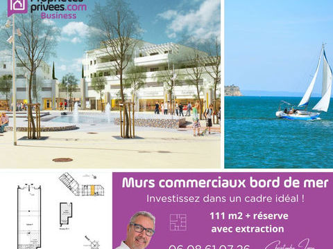 PORT LEUCATE -  MURS COMMERCIAUX 111 m&sup2; 266316 11370 Port leucate