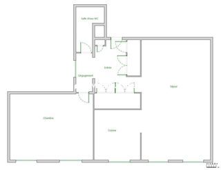  Appartement � vendre 2 pi�ces 59 m�