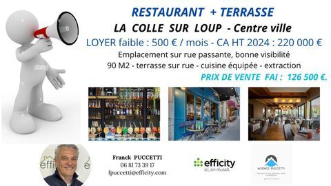 Restaurant 126500 06480 La colle sur loup