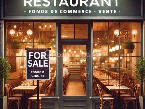 &Eacute;tablissement bistronomique r&eacute;put&eacute;, situ&eacute; au c�ur de Condom, dans le Gers 265000 32100 Condom