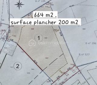  Terrain � vendre 664 m�