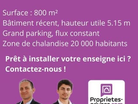 FOURCHAMBAULT - Local commercial 800 m&sup2; 4167 58600 Fourchambault