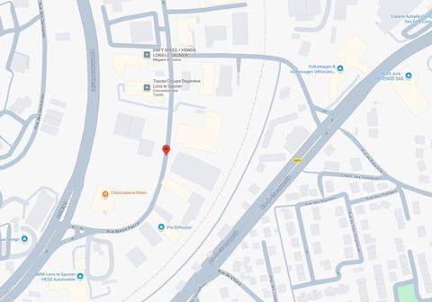 LONS  ZI.  Local stockage 410 m2 196000 39000 Lons le saunier