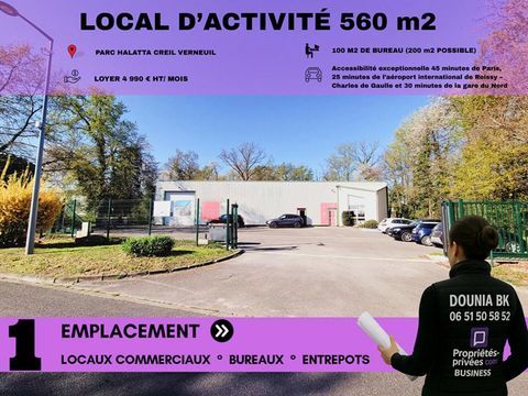 SECTEUR SENLIS - Local d'activité 560 m² 4667 60100 Creil