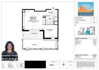  Appartement � vendre 2 pi�ces 49 m�