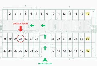  Parking / Garage � vendre 12 m�