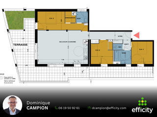  Appartement � vendre 4 pi�ces 97 m�