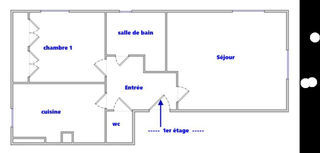  Appartement � vendre 2 pi�ces 41 m�