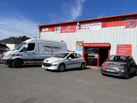 Fonds de commerce garage poids lourds Saran 599000 45770 Saran