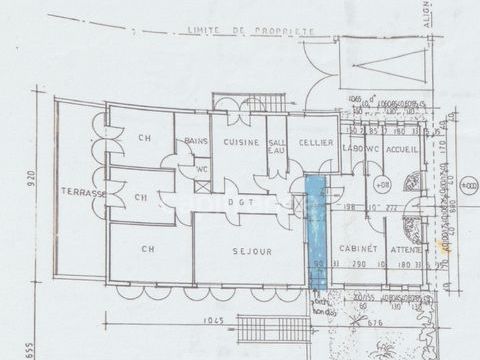 Immeuble mixte 193 m&sup2; avec cabinet ind&eacute;pendant � Quartier r&eacute;sidentiel &agrave; 10 min de l'oc&eacute;an SAINT JEAN DE LUZ (64) 719000 64500 Saint jean de luz