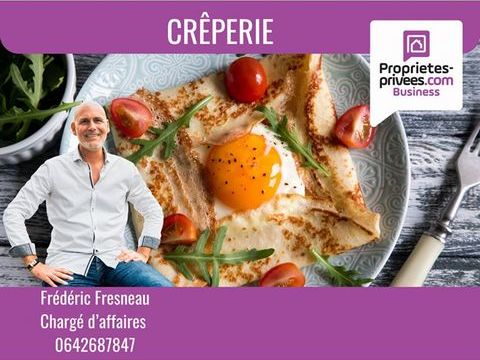 Cr&ecirc;perie MORBIHAN SUD - 250 m&sup2;, 200 COUVERTS AVEC TERRASSE 418000 56340 Carnac