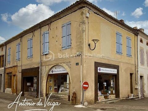   ? � VENDRE � B�timent Mixte 300 m� � Centre de Gabarret ? Maison - 7 pi�ce(s) - 300 m�