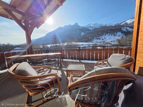   SERRE CHEVALIER-LE MONETIER LES BAINS Chalet r�cent sp�cial artisans Chalet - 8 pi�ce(s) - 162 m�