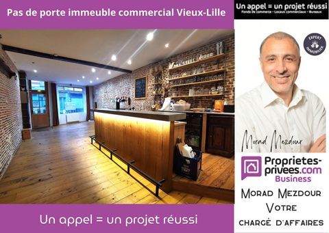 VIEUX-LILLE - BAIL ,IMMEUBLE COMMERCIAL  140 m&sup2; 3200 59000 Lille