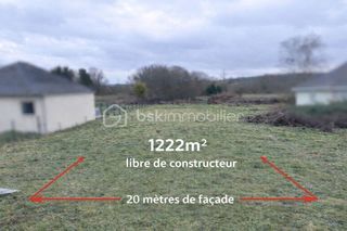  Terrain � vendre 1222 m�