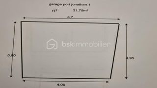  Parking / Garage � vendre 21 m�