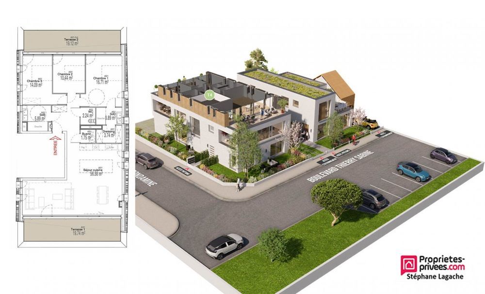 � vendre  Appartement Le Touquet-Paris-Plage (62520)