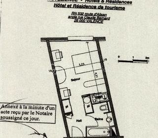  Appartement � vendre 1 pi�ce 21 m�