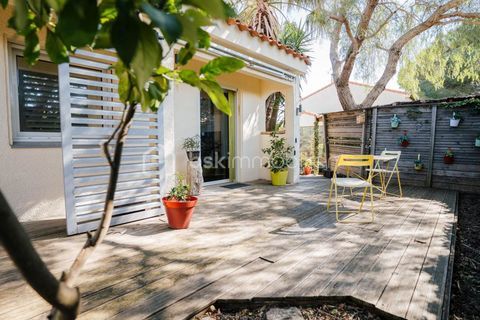   Maison plain-pied 3 faces avec piscine Maison - 4 pi�ce(s) - 89 m�