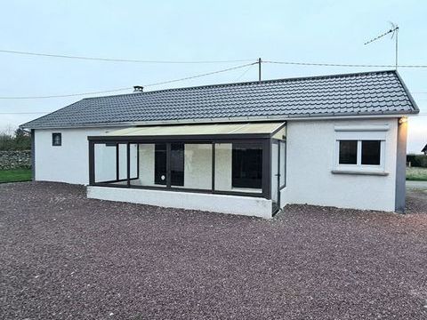   Ailly - Maison de plain pied de 85.50 m2 - une  grande chambre - 2 garages sur un terrain plat de 644 m2- Prix : 157.000 Maison - 4 pi�ce(s) - 85 m�