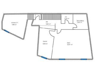  Appartement � vendre 3 pi�ces 60 m�