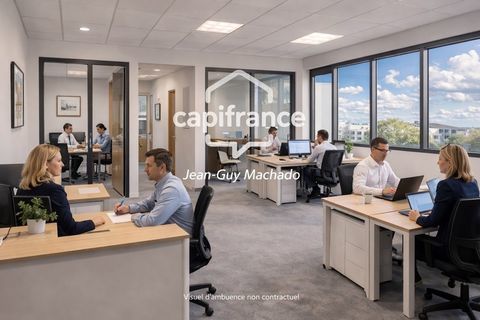 &Agrave; louer bureaux 127 m&sup2; Toulouse Sud avec parking id&eacute;al PME 1588 31000 Toulouse