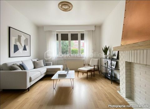   Arras, � 5 minutes du centre ville, proche centre hospitalier, jolie maison de 76 m2 habitables, trois chambres, beau jardin clo Maison - 6 pi�ce(s) - 76 m�