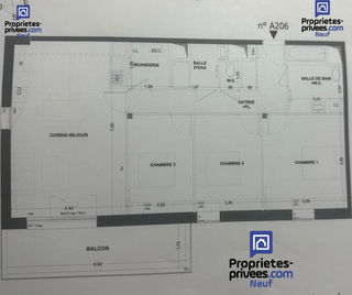  Appartement � vendre 4 pi�ces 86 m�