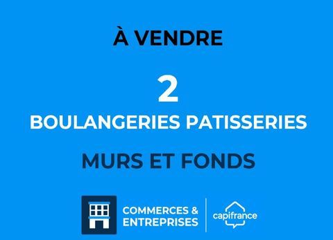 Vente de 2 boulangeries-p&acirc;tisseries � Fonds de commerce et murs 949000 14123 Ifs