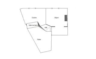  Appartement � vendre 1 pi�ce 33 m�