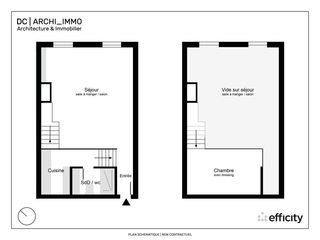  Appartement � vendre 2 pi�ces 46 m�