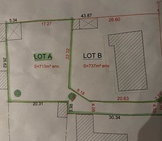  Terrain � vendre 713 m�