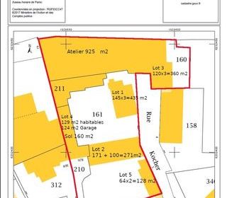  Immeuble � vendre 15 + pi�ces 1323 m�