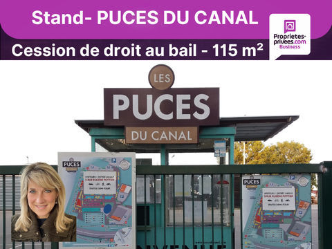 STAND 115 m&sup2; - LES PUCES DU CANAL- VILLEURBANNE 44000 69006 Lyon