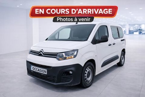 Citro&euml;n Berlingo 1&deg; Main / 1.5L B HDI 100cv Pack WORKER GRIP RADAR/CLIM/REGUL 2021 occasion Abbecourt 60430