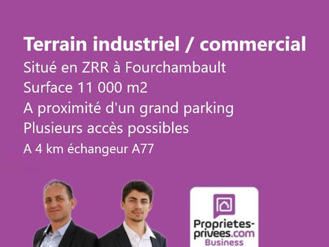 FOURCHAMBAULT - Terrain industriel ou commercial 199000 58600 Fourchambault