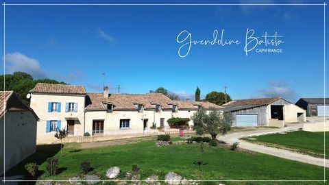   Proche de EYMET Propri�t� en Pierre 300m� avec g�te - Terrain 8000m� Maison - 12 pi�ce(s) - 300 m�