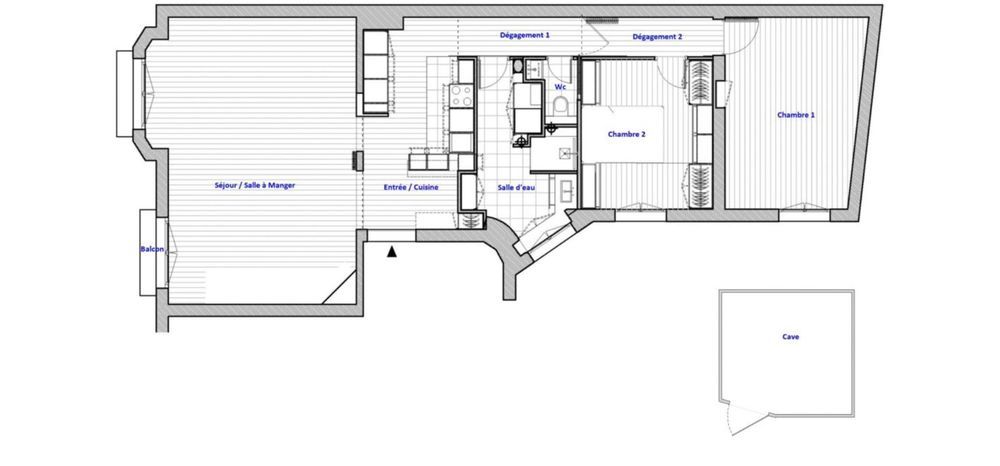 � vendre  Appartement Paris 13