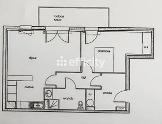  Appartement � vendre 2 pi�ces 55 m�