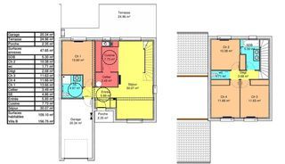  Maison 5 pi�ces 109 m� Grazac