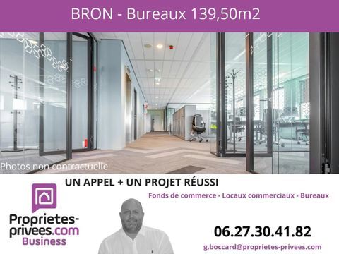 69500 BRON - LOCATION BUREAUX  139,50 m&sup2; 1917 69500 Bron