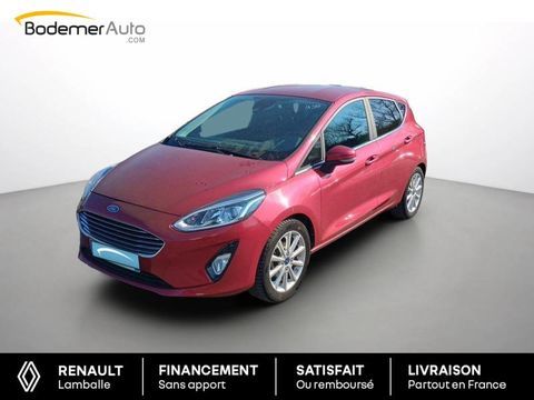 Ford Fiesta 1.0 EcoBoost 100 ch S&S BVM6 Titanium 2017 occasion Lamballe 22400