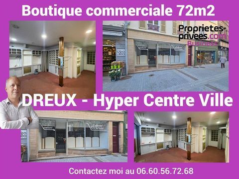 28100 DREUX - Local commercial 72 m2 emplacement  N&deg;1 bis 800 28100 Dreux