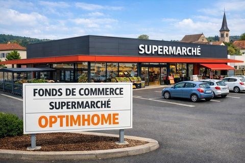 &Agrave; vendre : Supermarch&eacute; avec fort potentiel � Emplacement N&deg;1 349000 35600 Redon